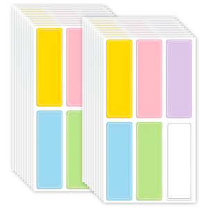 스노벨 탈부착이 편한 방수 네임 스티커, 2.중형(S1036) 60매, 2개