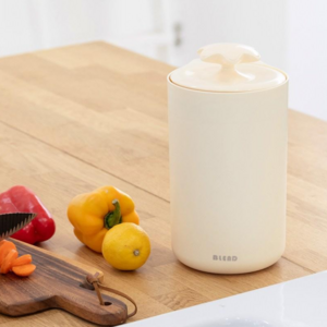 코코락 가정용 주방 진공 음식물쓰레기통 음쓰통 3L, 버터밀크, 1개