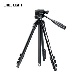 CHILL LIGHT 카메라 삼각대 DSLR 호환 접이식 휴대용 여행용 브이로그 촬영 거치대, 1개, XS-10