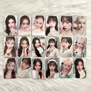 포카에라 아이브아가라구용 아이브 ive mine switch 럭드 사웨 위드뮤 장원영 포카 포토카드 샤올, 2024사웨 대만 18장