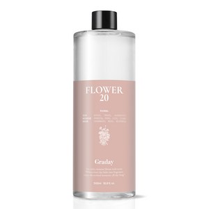 그라데이 디퓨저 리필액, 1개, 500ml, 플라워샵 20