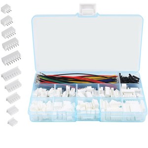 2.54mm XH 커넥터 소켓 키트 2~7핀 압착 케이블 JST-XH 호환 수암 세트, 1개