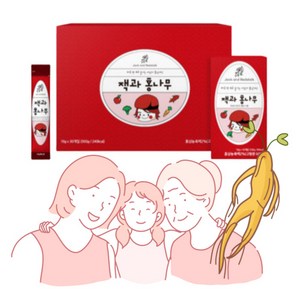 어린이 주니어 홍삼 스틱 키즈 홍삼 잭과홍나무 30포, 300g, 7개
