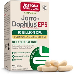 재로우 [Jarrow Formulas] 자로우 포뮬러스 도피러스 EPS 유산균 100억 CFU, 120정, 1개 골드박스 특가