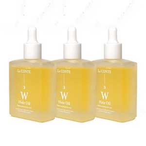 르꽁뜨바이헤어 W 헤어 오일, 3개, 50ml