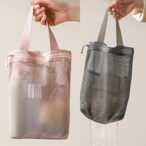 마린도트 메쉬파우치 샤워가방 물빠짐 헬스 수영 목욕 가방