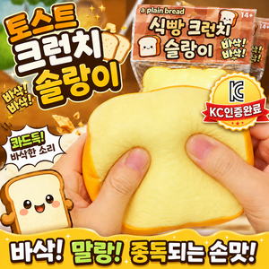 다금샵 토스트 크런치 말랑이 바삭한 슬랑이, 1개, 100g, 식빵