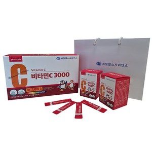 [1+1]비타민C+마그네슘 쇼핑백증정 고용량 프로비타 비타민C3000mg+마그네슘 400mg, 1개, 30회분