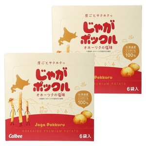 가루비 포테이토 팜 쟈가폿쿠루 감자스낵 6개입, 108g, 2개 골드박스 특가