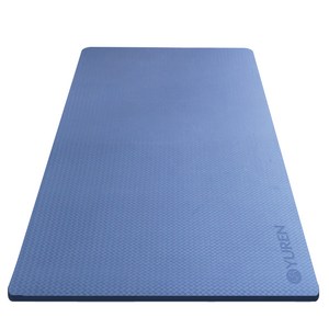 유렌 TPE 대형 홈트매트 130x200cm 요가매트 15MM 운동매트, 1개, 딥블루