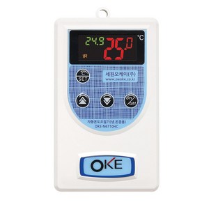 [세원오케이 온도조절기] 양심팜 OKE-N6710HC 냉각 히터 겸용 자동 디지털, 1개