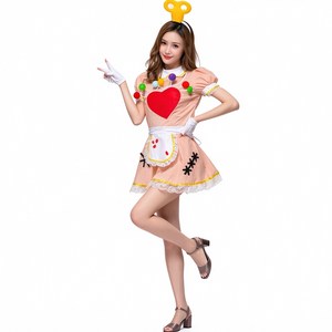 iDEAER 여성 할로윈 코스튬 귀여운 원피스 파티 분장 의상