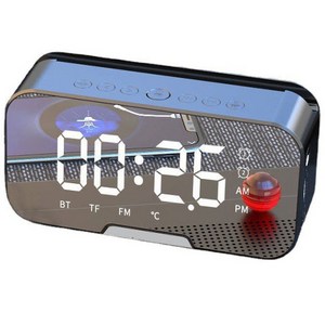 PYHO무선 블루투스 스피커 라디오 LED 알람G10, 블랙, 8581741995258