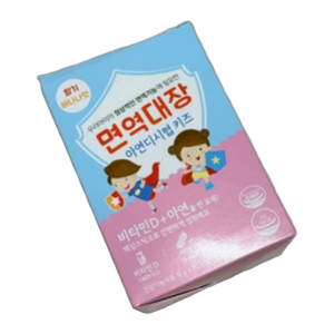 면역대장 아연디시럽 키즈 30p, 300g, 6개