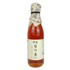 [한들] 저온압착 통참깨 100% 참기름, 1개, 350ml