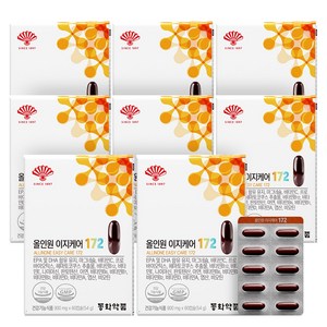 동화약품 올인원 영양제 이지케어172 유산균+오메가+마그네슘+멀티비타민+아스타잔틴+미네랄+17종기능성, 8개, 60정