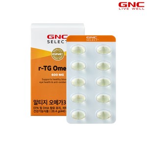 GNC 알티지 오메가3 26.4g, 60정, 1개
