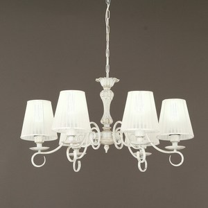 구슬 6등 엔틱거실등 조명 ( LED전구 무료증정 )국내제조, 쉐비