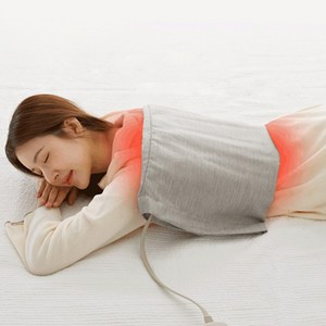 전자파차단 원적외선 기능성 복부 허리 온열찜질기, 온열찜질기(커버포함), 그레이계열, Bae-ddashi