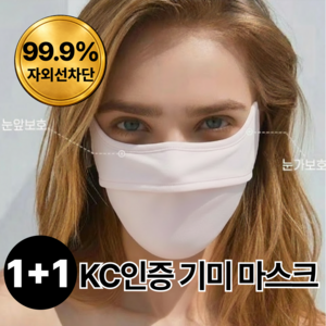 엠페토 비주얼핏 자외선차단 마스크 햇빛 차단 골프 얼굴가리개, 2개, 핑크