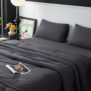 KURUA 부드러운 워싱 이불 세트 홈 이불/패드/베개커버 세트