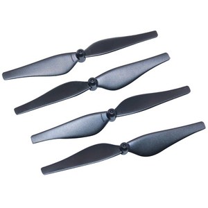 DJI 텔로 드론 컬러 프로펠러 블레이드 날개 TELLO 교체용 부품 4쌍 세트, (텔로) 프로펠러검정, 1개