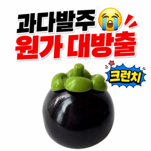 말랑숲 크런치 말랑이 슬랑이, 1개, 90g, 망고스틴