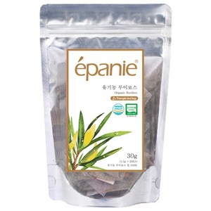 에빠니 유기농 루이보스 허브차 삼각망 티백, 1.5g, 20개입, 1개