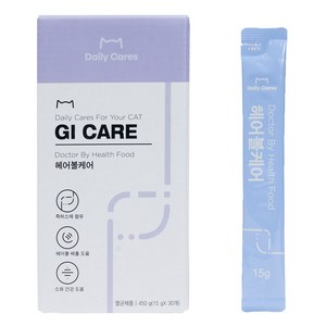 닥터바이 고양이 GI 케어 영양제, 헤어볼+장건강, 450g, 1세트