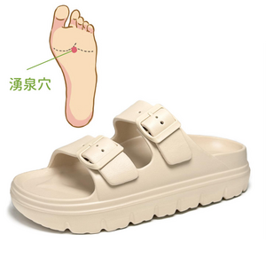 Valknatch 발바닥 근막 슬리퍼 EVA 발 마사지 편안한 버클 슬리퍼