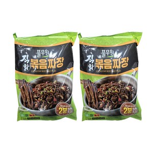 풀무원 직화 볶음 짜장 2인분 512.8g, 2개