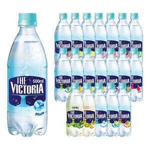 빅토리아 탄산음료 20가지 혼합, 20개, 500ml