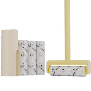 진캐어 초강력 16cm 테이프클리너 8단 롱핸들+리필 4개, 1세트