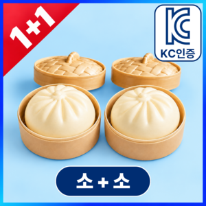 제이노브 KC인증 찜기 가득 만두 말랑이, 1세트, 60g, 소+소