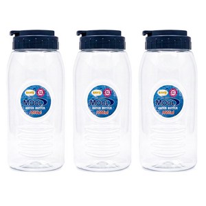에이엘에스 비스프리 투명 원형 물병, 3개, 1L