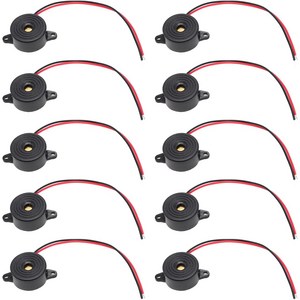 DC3~24V SFM20B 2312 액티브 압전 부저 연속음 경보용 스피커 10pcs, 10개