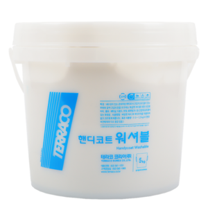 테라코 핸디코트 워셔블 주방전용 베란다 전용 퍼티 빠데 5kg, 1개