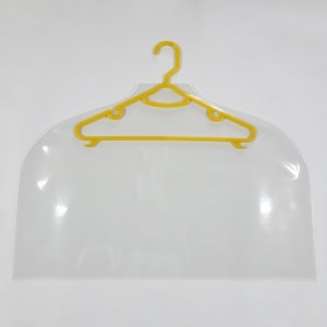 디에스컴퍼니 투명 옷커버 국산 친환경 PVC 의류 보관 커버, 1개, 100개입