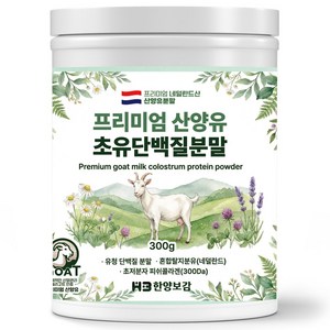 한양보감 프리미엄 산양유 초유 단백질 분말, 300g, 1개