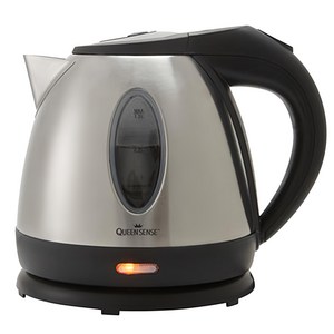 퀸센스 스테인레스 무선주전자 1.2L, QS-SL12