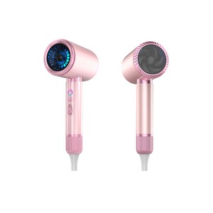 SAMSEA 샘씨 파워풍량 전문가용 이온 헤어 드라이어 2100W, 핑크, SQD-03
