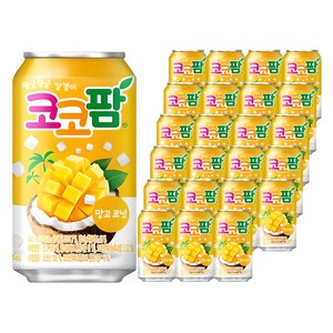 해태에이치티비 코코팜 망고코넛, 340ml, 24개 골드박스 특가