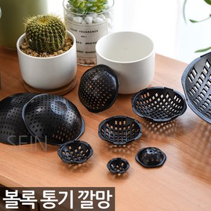세인화분 볼록 원형 통기 깔망, 50개, 볼록깔망