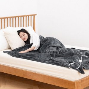 어썸 보들보들 워밍 9단 온도조절 휴대용 전기 온열 담요 AWE-BL2000