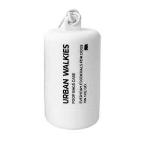 어반워키스 강아지 배변봉투 케이스, 화이트, 1개, 1개입