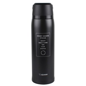조지루시 컴팩트 보온 보냉 물병 SJ-JS10, 블랙, 1.03L, 1개