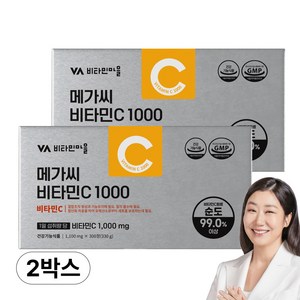 비타민마을 고함량 메가씨 비타민C 1000mg, 2박스, 300정