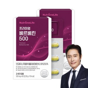 뉴트리원 프리미엄 베르베린 500, 2개, 60정