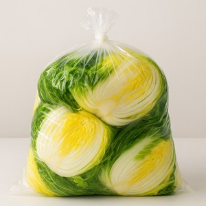 호미닷컴 김장봉투 비닐 김장봉지, 중형(약10포기), 10개, 1세트