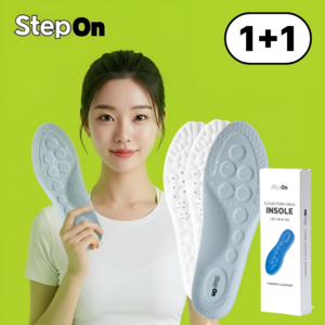 스텝온 푹신한 신발 깔창 족저근막 아치 신발깔창, 2개